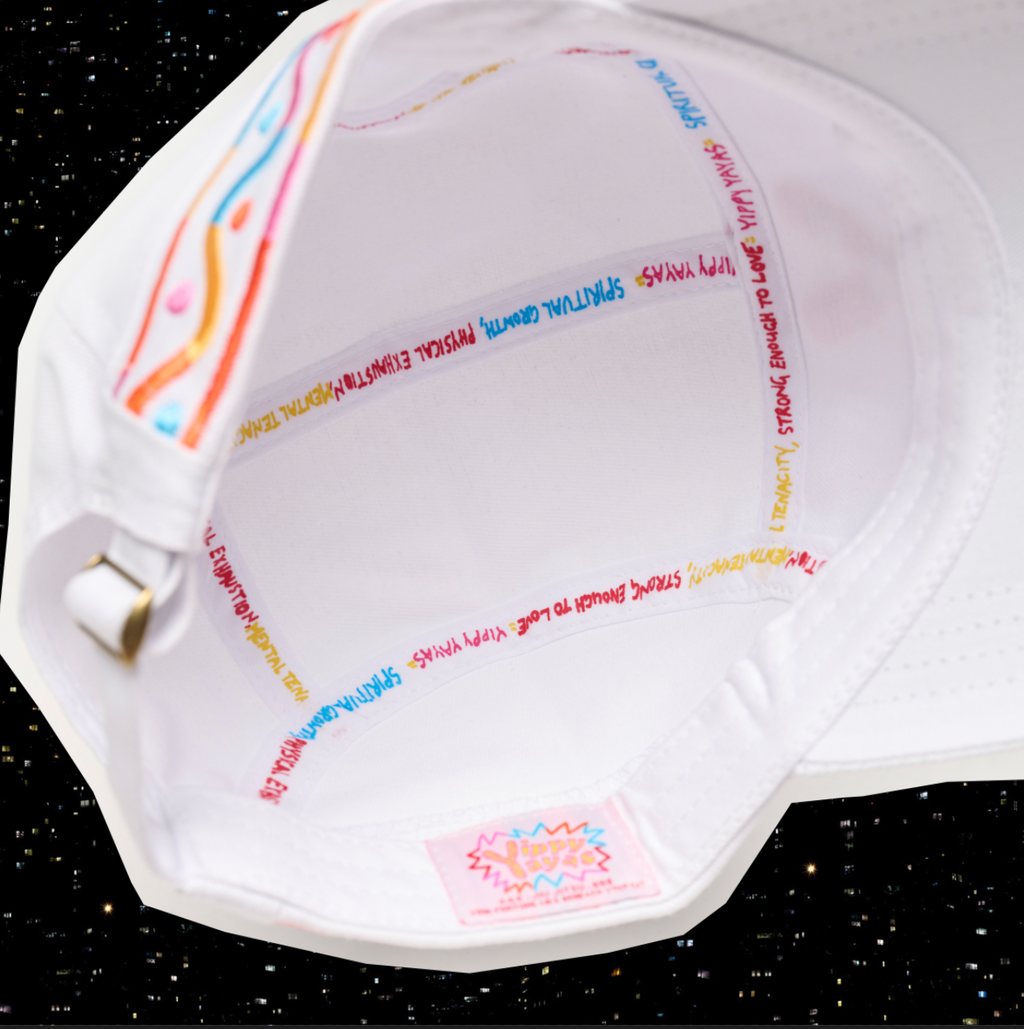 (SOLD OUT) Rainbow Hat - White -