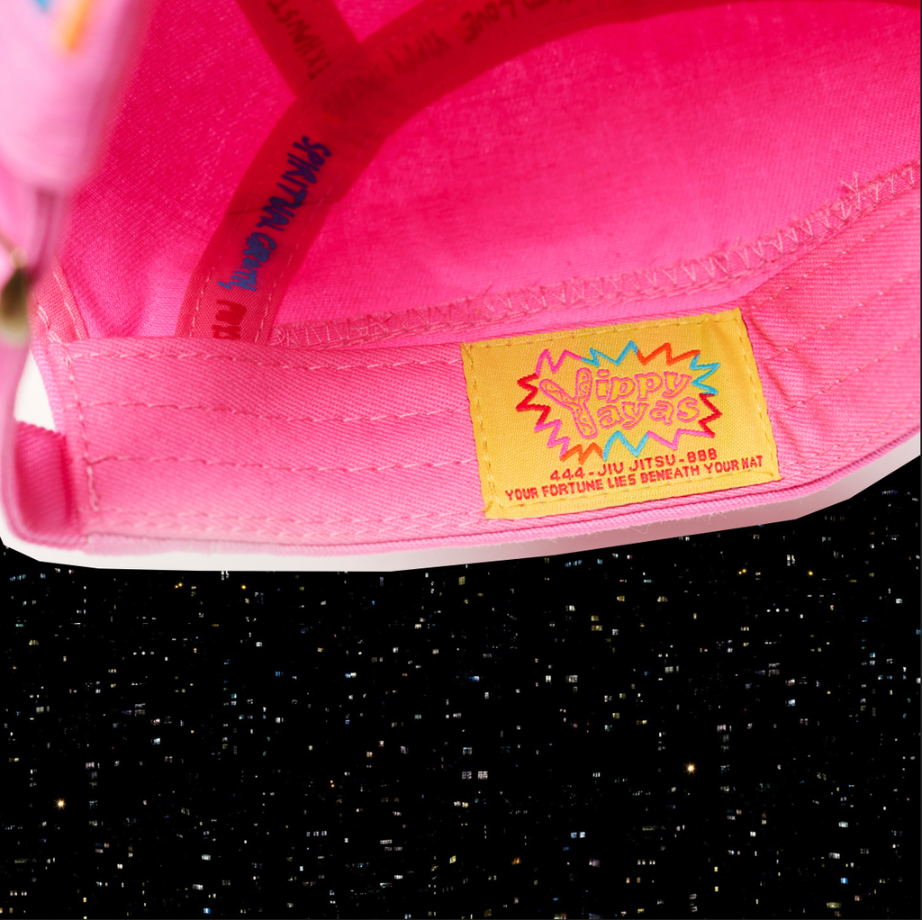(SOLD OUT) Rainbow Hat - Pink -