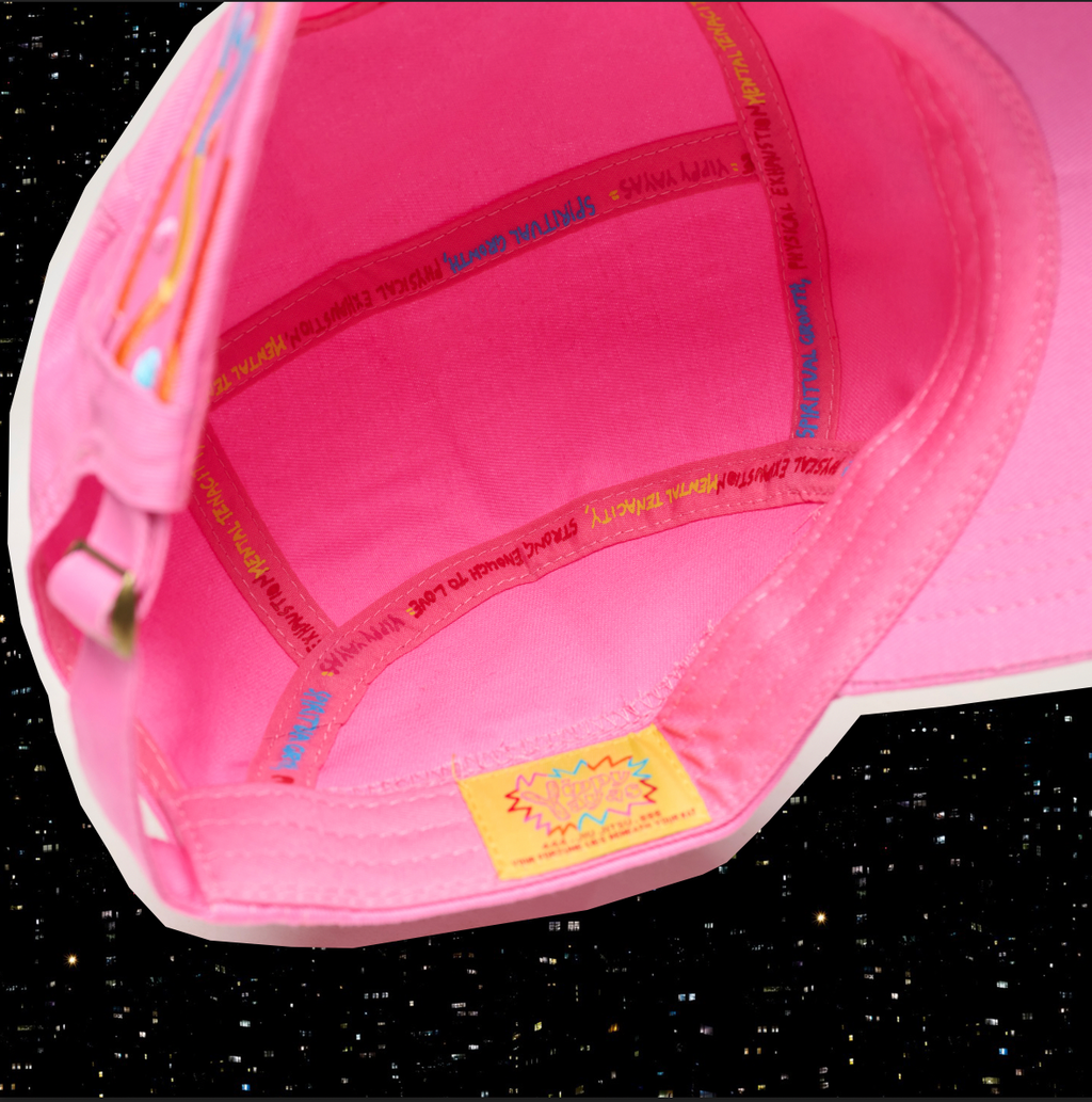 (SOLD OUT) Rainbow Hat - Pink -
